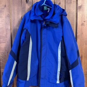 LL Bean 3-1 Blue Kids winter Jacket